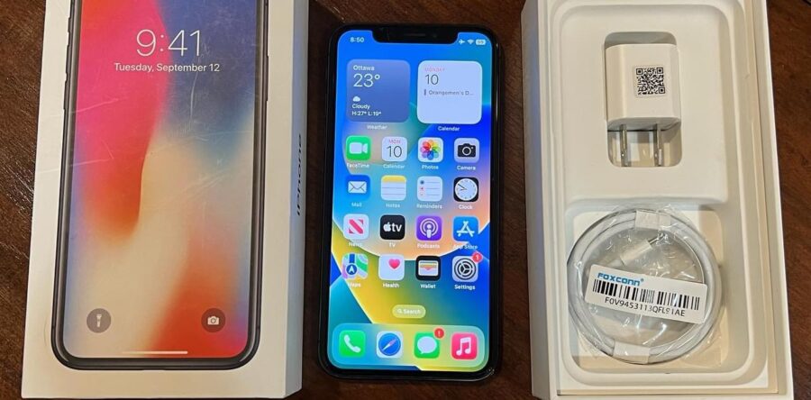 iPhone X 64GB Graphite Black